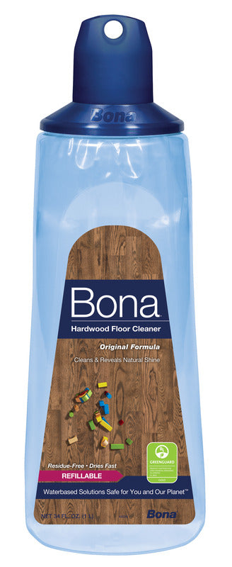 BONA - Bona No Scent Floor Cleaner Refill Liquid 34 oz - Case of 8 [WM700054001]