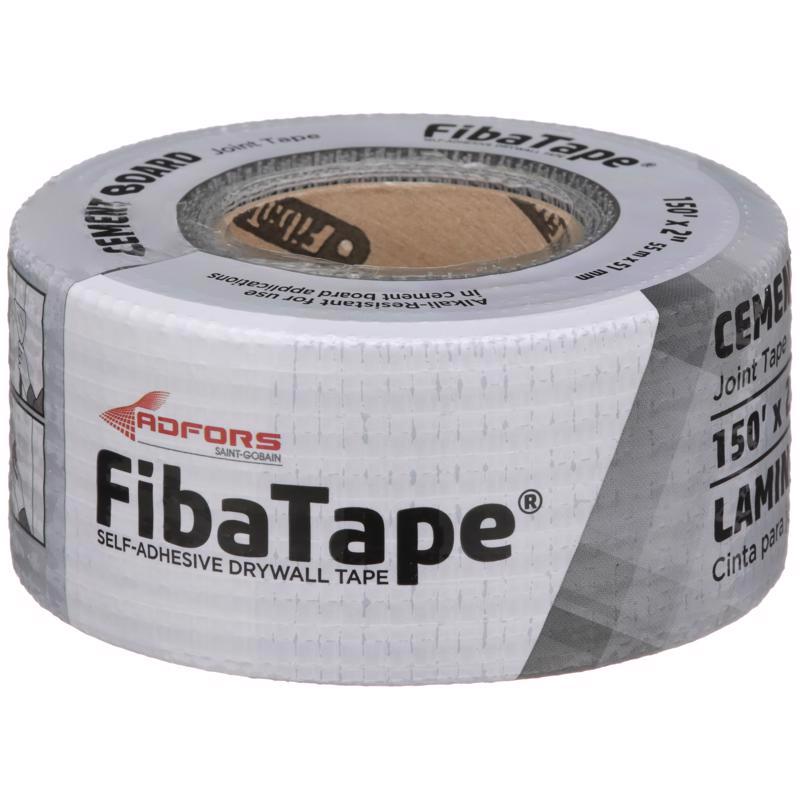 FIBATAPE - Saint-Gobain ADFORS FibaTape Alkali-Resistant 150 ft. L X 2 in. W Fiberglass Mesh Gray Self Adhesive