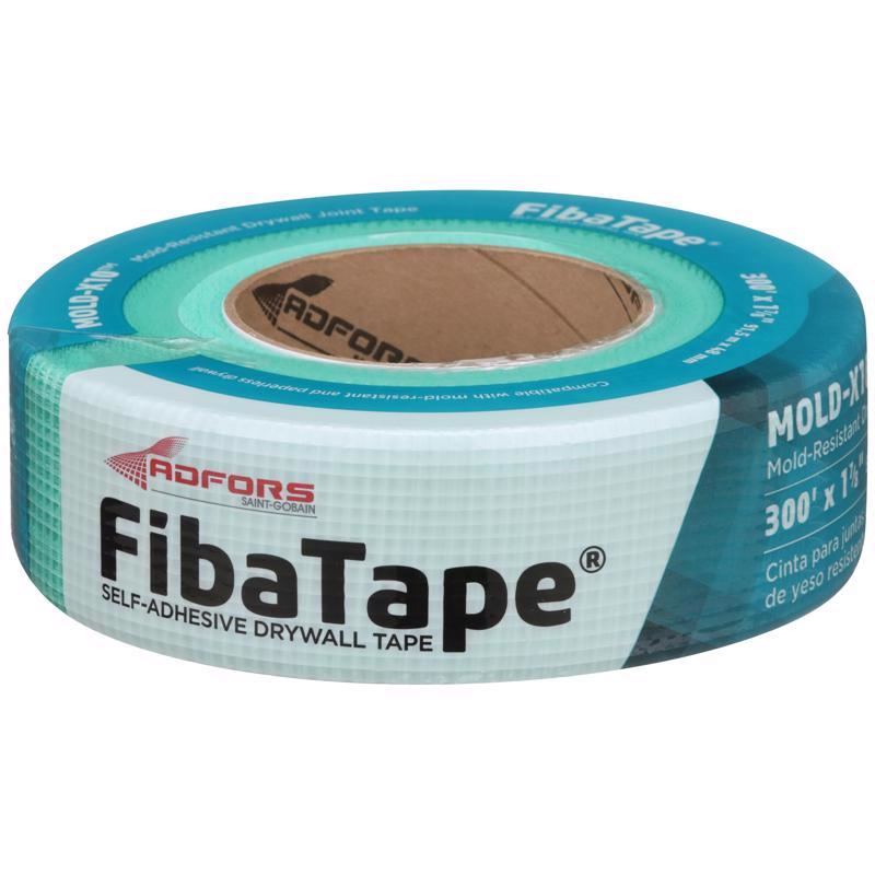 FIBATAPE - Saint-Gobain ADFORS FibaTape Mold-X10 300 ft. L X 1-7/8 in. W Fiberglass Mesh Green Self Adhesive Dr