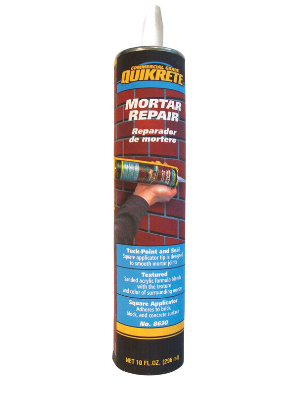 QUIKRETE - Quikrete Gray Acrylic Concrete and Masonry Caulk Sealant 10.1 oz