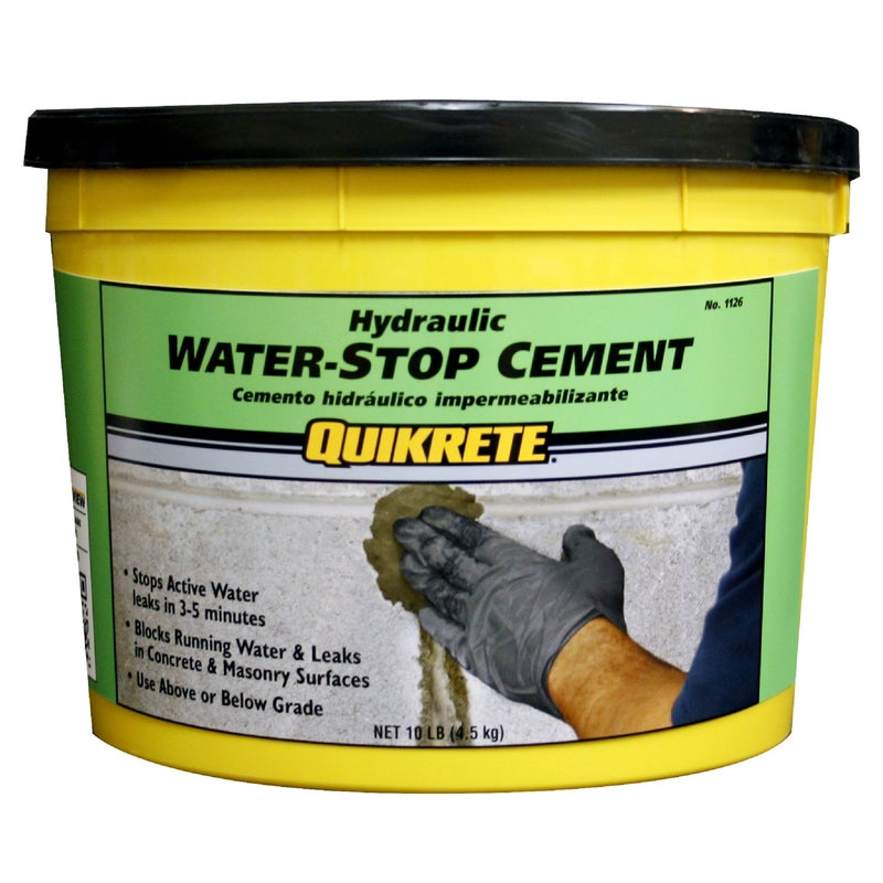 QUIKRETE - Quikrete Hydraulic Water Stop Cement 10 lb