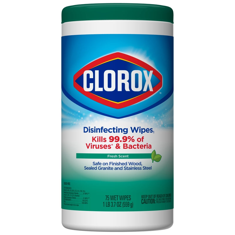 CLOROX - Clorox Fresh Scent Disinfecting Wipes 75 pk
