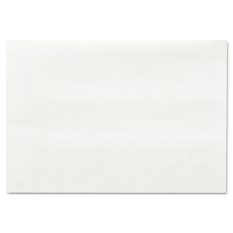 Chix - Masslinn Shop Towels, 1-Ply, 12 x 17, Unscented, White, 100/Pack, 12 Packs/Carton