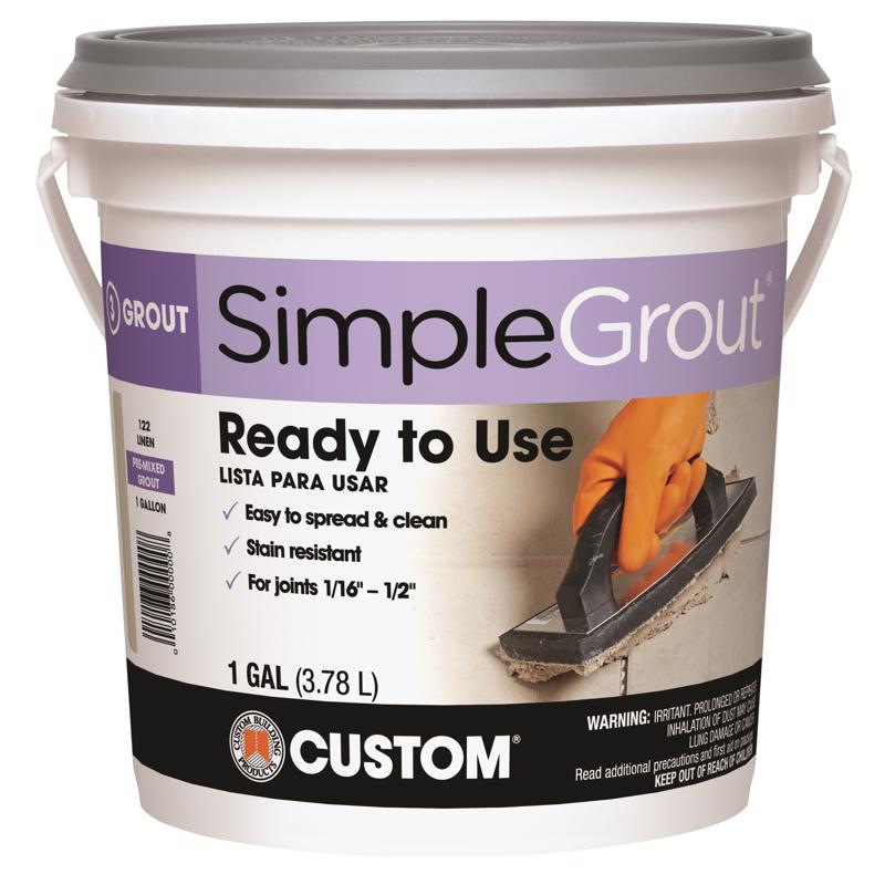 SIMPLEGROUT - Custom Building Products SimpleGrout Indoor White Grout 1 gal