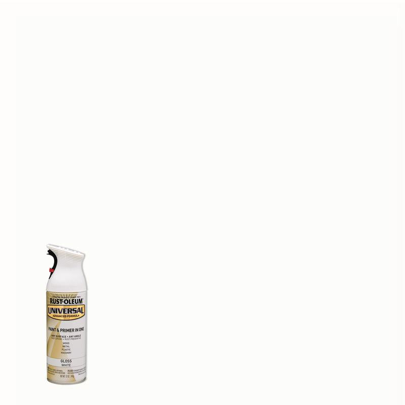 RUST-OLEUM - Rust-Oleum Universal Gloss White Spray Paint 12 oz - Case of 6