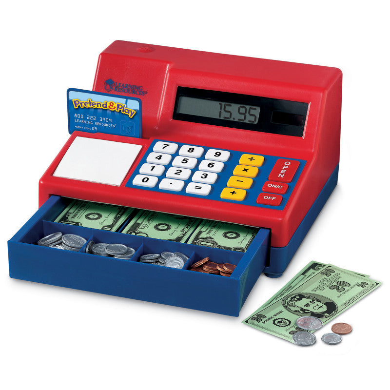 LEARNING RESOURCES - Pretend & Play® Calculator Cash Register