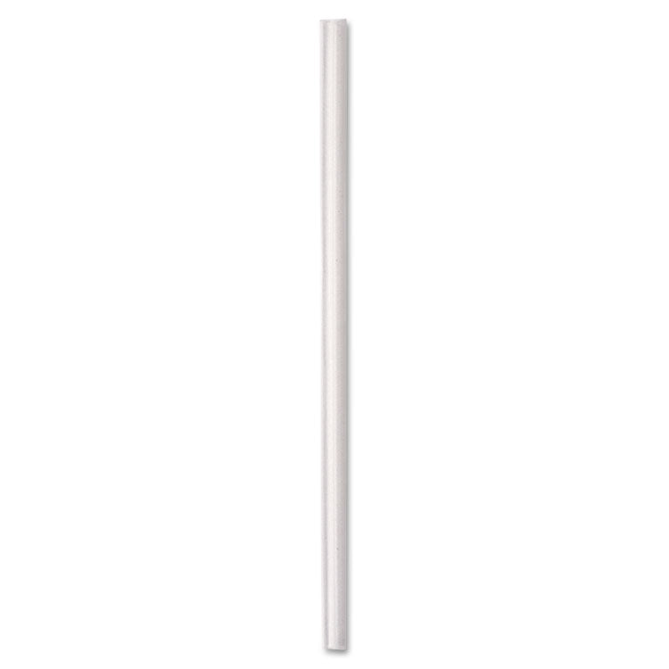 Dart - Jumbo Straws, 7.75", Polypropylene, Translucent, 250/Pack, 50 Packs/Carton