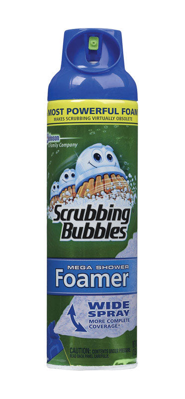 SCRUBBING BUBBLES - Scrubbing Bubbles Mega Shower Foamer No Scent Bathroom Cleaner 20 oz Foam - Case of 8