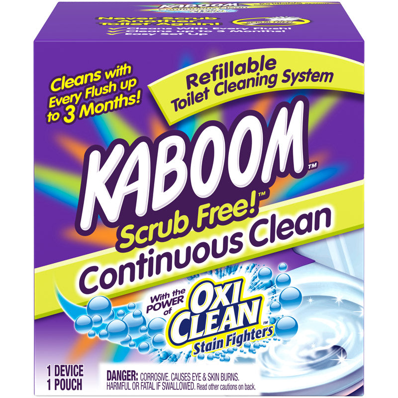 KABOOM - Kaboom Scrub Free Clean Scent Toilet Bowl Cleaner 1.38 oz Tablet