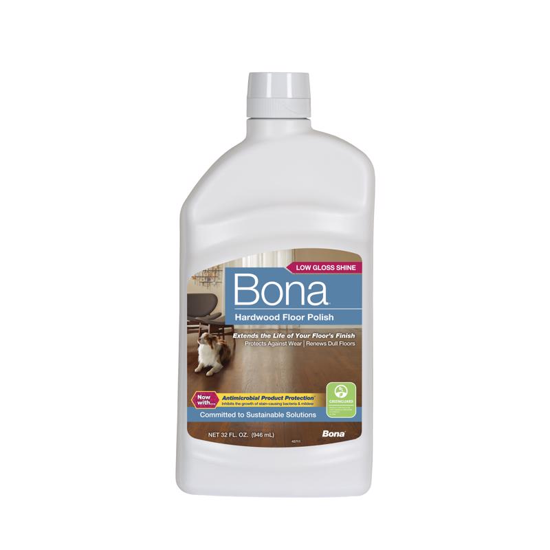 BONA - Bona Low Gloss Hardwood Floor Polish Liquid 32 oz