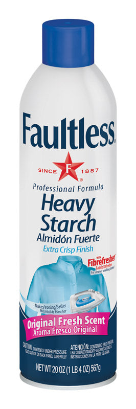 FAULTLESS - Faultless Fresh Scent Heavy Starch Spray 20 oz