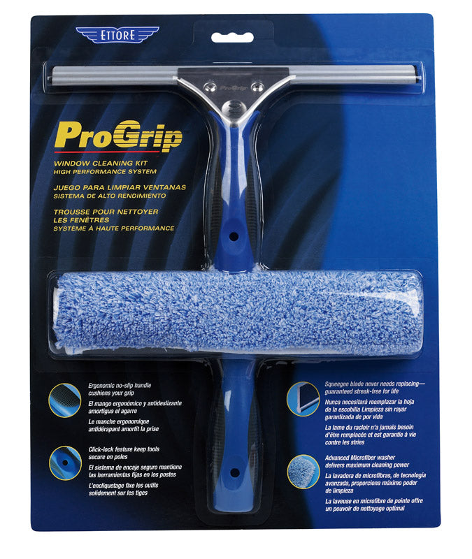 ETTORE - Ettore ProGrip 10 in. Silicone Window Squeegee