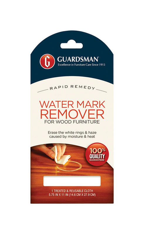 GUARDSMAN - Guardsman No Scent White Ring Remover 1 wipes Wipes - Case of 12