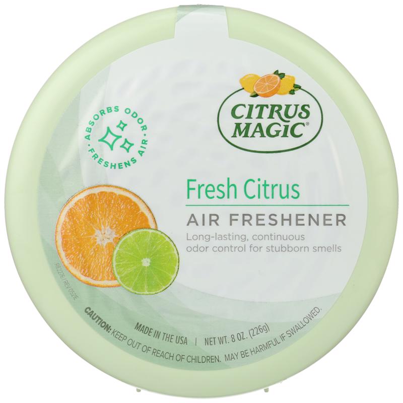 CITRUS MAGIC - Citrus Magic Fresh Citrus Scent Air Freshener 8 oz Solid - Case of 6
