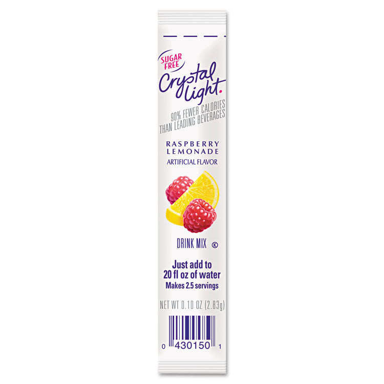 Crystal Light - On the Go, Raspberry Lemonade, .16oz Packets, 30/Box