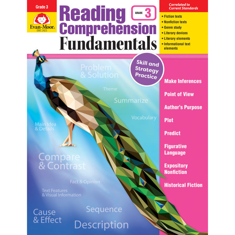 EVAN-MOOR - Reading Comprehension Fundamentals, Grade 3