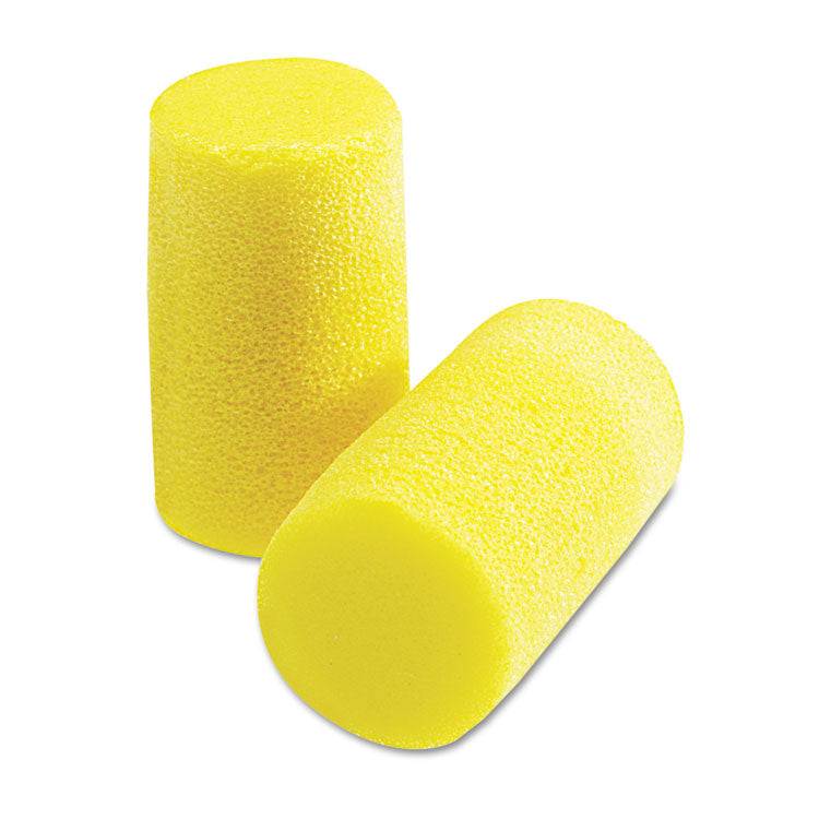 3M - E-A-R Classic Plus Earplugs, Cordless, PVC Foam, Yellow, 200 Pairs/Box