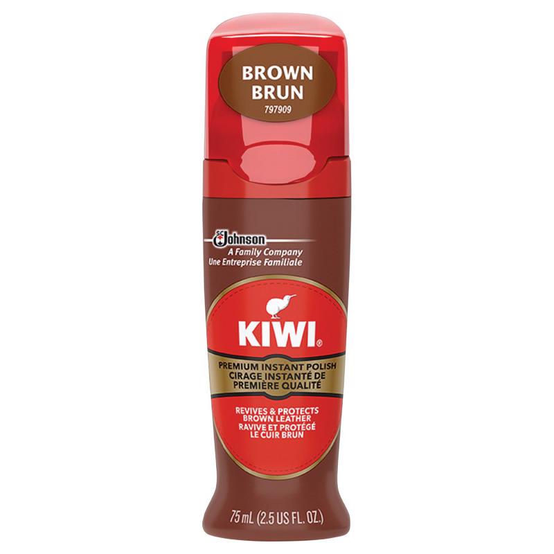 KIWI - Kiwi Color Shine Brown Shoe Polish 2.5 oz