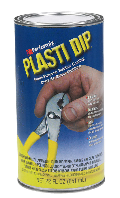 PLASTI DIP - Plasti Dip Flat/Matte Black Multi-Purpose Rubber Coating 22 oz oz