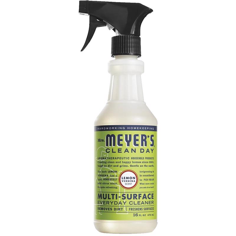 MRS. MEYER'S - Mrs. Meyer's Clean Day Lemon Verbena Scent Multi-Surface Cleaner Liquid 16 oz - Case of 6