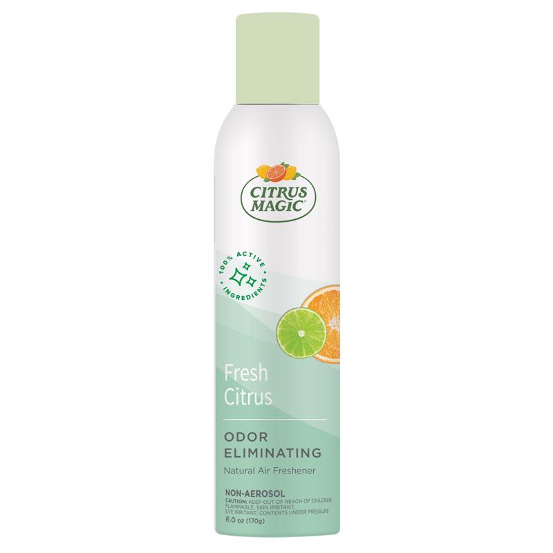 CITRUS MAGIC - Citrus Magic Tropical Citrus Blend Scent Air Freshener Spray 6 oz Aerosol - Case of 6