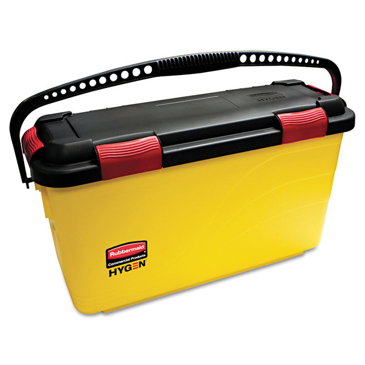 Rubbermaid Commercial HYGEN - HYGEN Charging Bucket, 6.8 gal, Yellow