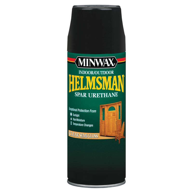 HELMSMAN - Minwax Helmsman Semi-Gloss Clear Oil-Based Spar Urethane 11.5 oz