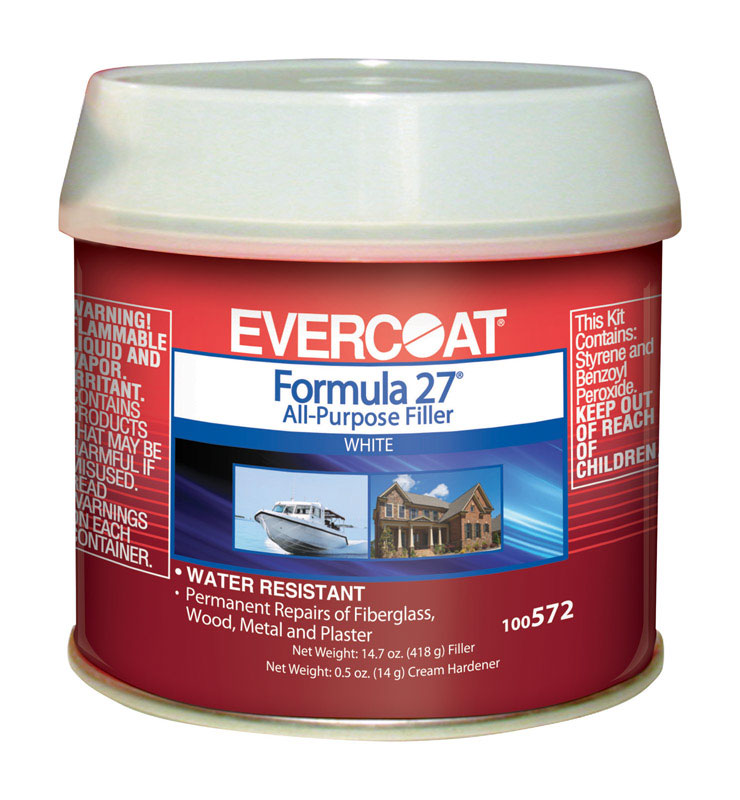 EVERCOAT - Evercoat Formula 27 All-Purpose Filler 0.5 pt