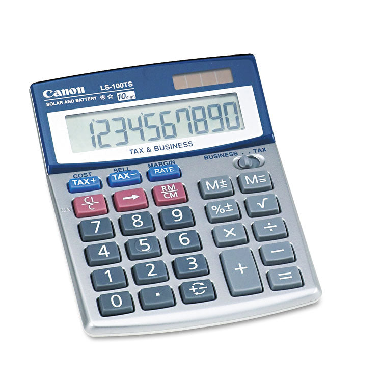 Canon - LS-100TS Portable Business Calculator, 10-Digit LCD