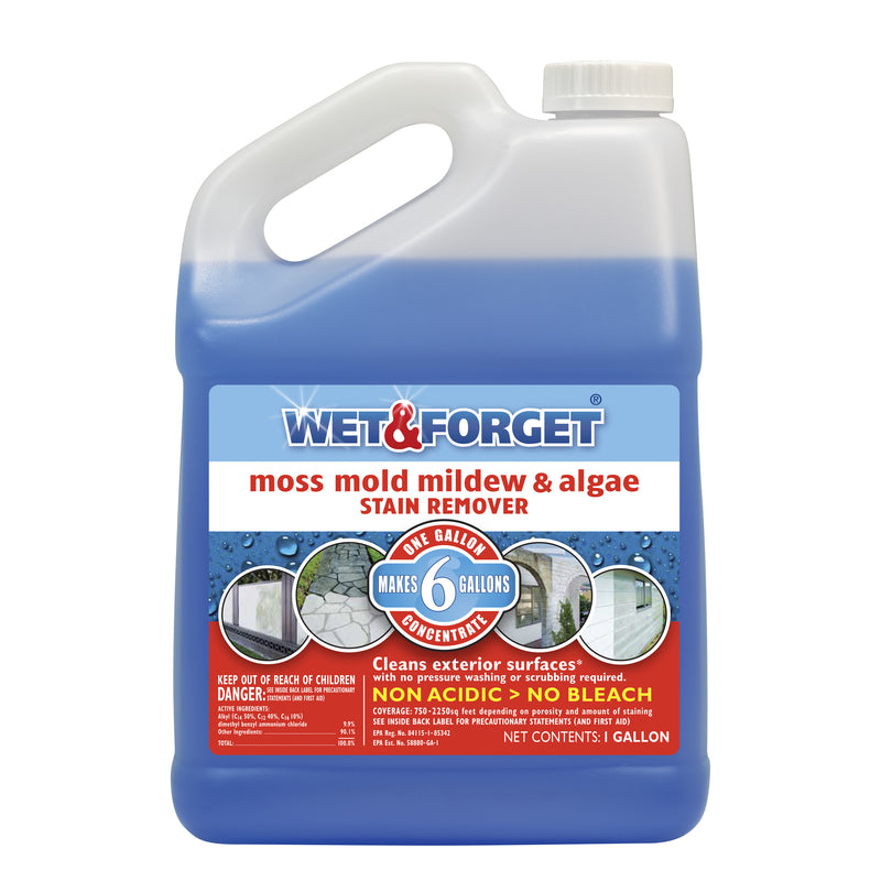 WET & FORGET - Wet & Forget Outdoor Cleaner Concentrate 1 gal [800006]