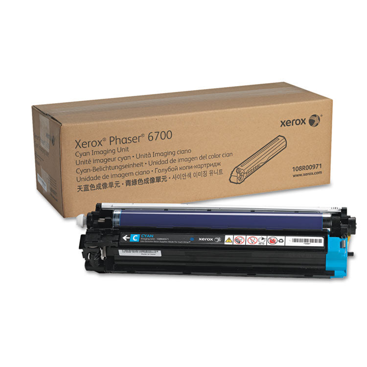 Xerox - 108R00971 Imaging Unit, 50,000 Page-Yield, Cyan