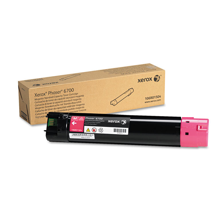 Xerox - 106R01504 Toner, 5,000 Page-Yield, Magenta