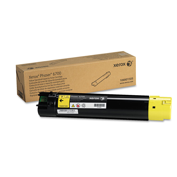 Xerox - 106R01505 Toner, 5,000 Page-Yield, Yellow