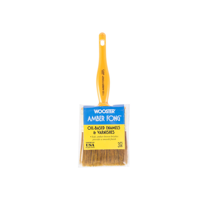 WOOSTER - Wooster Amber Fong 3 in. Flat Paint Brush