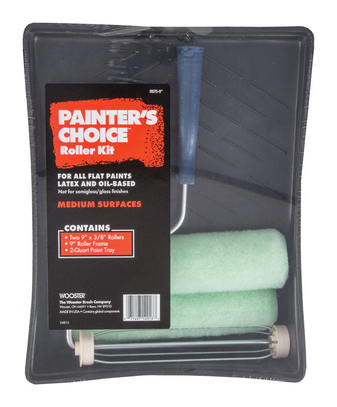 WOOSTER - Wooster Painter's Choice 9 in. W Cage Paint Roller Kit Threaded End