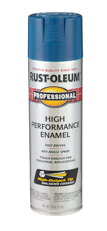 RUSTOLEUM - Rust-Oleum Professional Gloss Royal Blue Spray Paint 15 oz - Case of 6