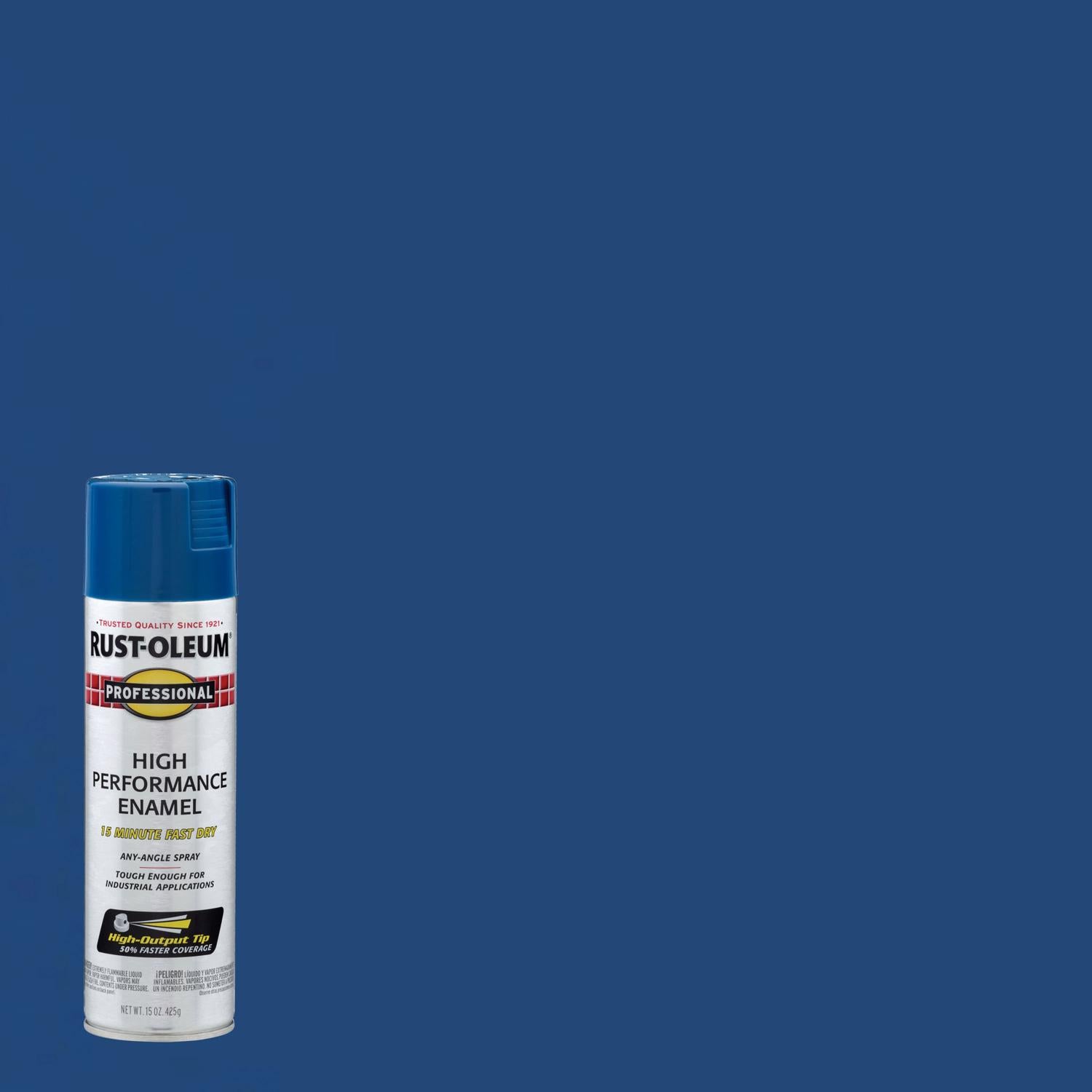 Rust-Oleum Professional Gloss Royal Blue Spray Paint 15 oz - Case of 6