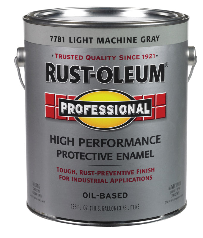 RUSTOLEUM - Rust-Oleum Professional Indoor and Outdoor Light Machine Gray Protective Paint 1 gal - Case of 2