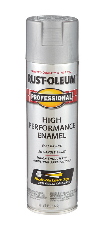 RUSTOLEUM - Rust-Oleum Professional Gloss Light Machine Gray Spray Paint 15 oz - Case of 6