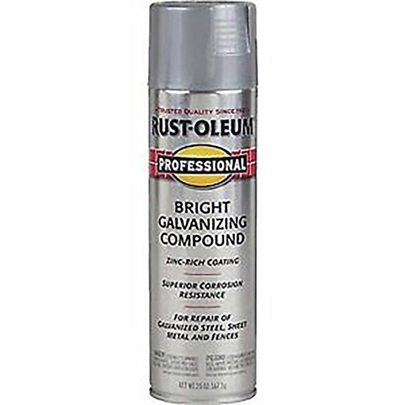 RUSTOLEUM - Rust-Oleum Professional Galvanized Bright Gray Galvanizing Compound Spray 20 oz