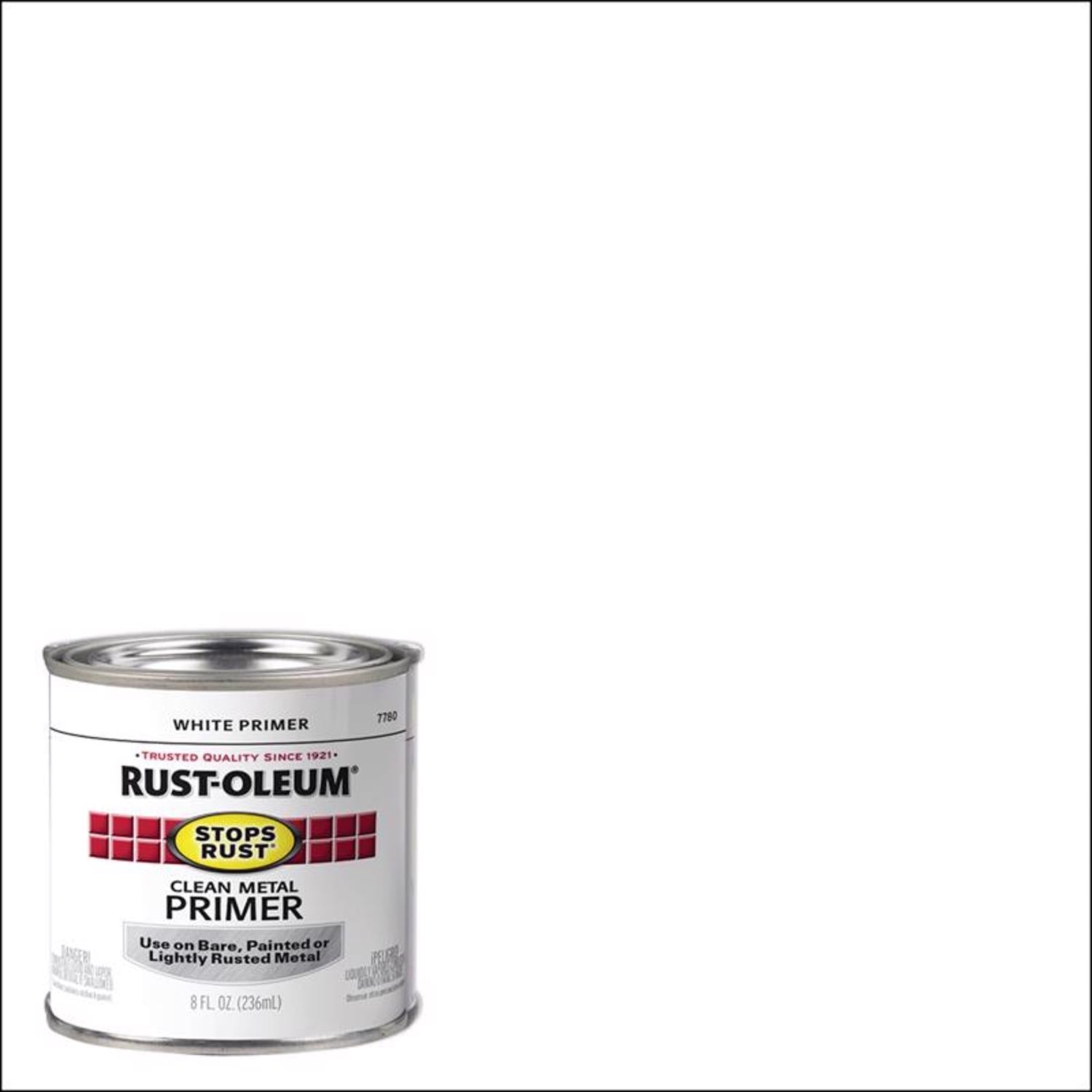 Rust-Oleum Stops Rust White Flat Oil-Based Alkyd Primer 0.5 pt