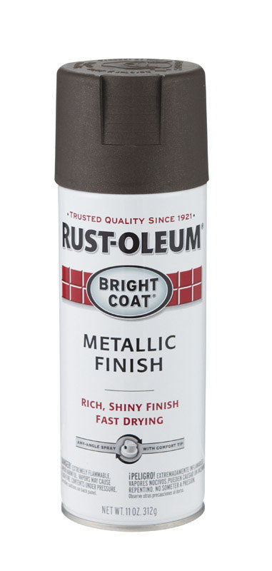 RUSTOLEUM - Rust-Oleum Stops Rust Metallic Dark Bronze Spray Paint 11 oz - Case of 6