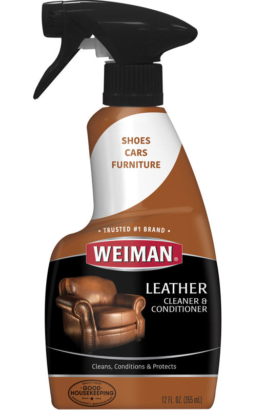 WEIMAN - Weiman Leather Cleaner and Conditioner 12 oz Liquid - Case of 6