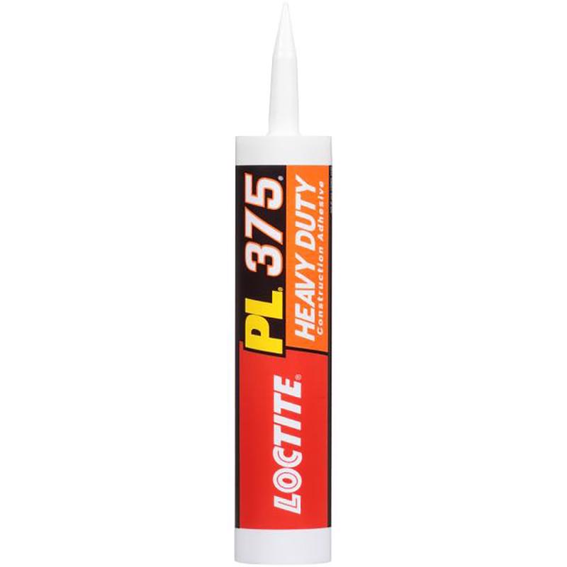 PL - Loctite PL 375 Synthetic Elastomeric Polymer Construction Adhesive 10 oz - Case of 12