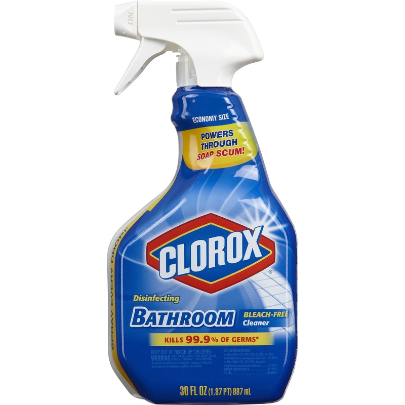 CLOROX - Clorox Original Scent Disinfecting Bathroom Cleaner 30 oz - Case of 9