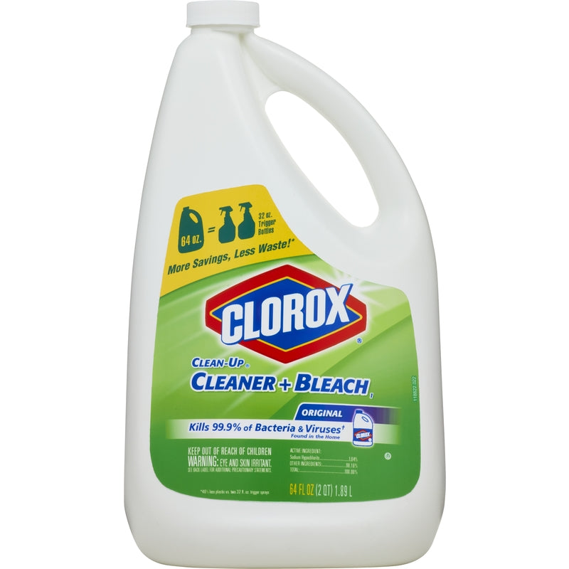 CLOROX - Clorox Clean-Up Original Scent Cleaner with Bleach 64 oz 1 pk - Case of 6