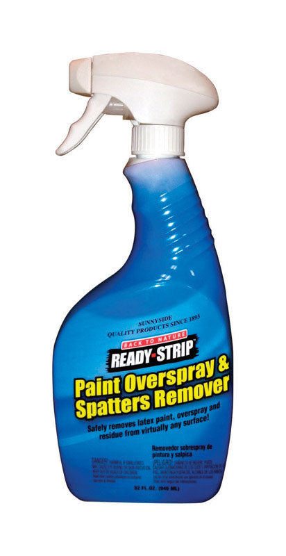 BACK TO NATURE - Back to Nature Ready-Strip Overspray & Spatters Paint Remover 32 oz - Case of 6