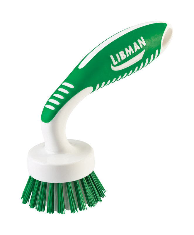 LIBMAN - Libman 2 in. W Hard Bristle 4 in. Plastic/Rubber Handle Kitchen Brush