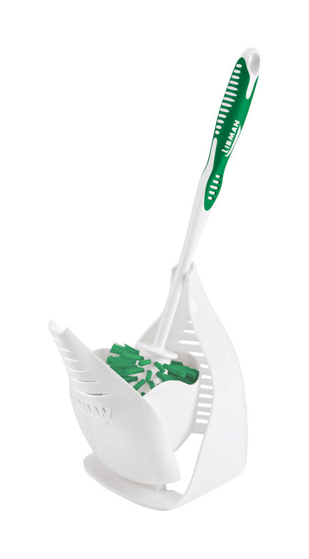 LIBMAN - Libman 3 in. W Hard Bristle 12 in. Plastic/Rubber Handle Brush and Caddy