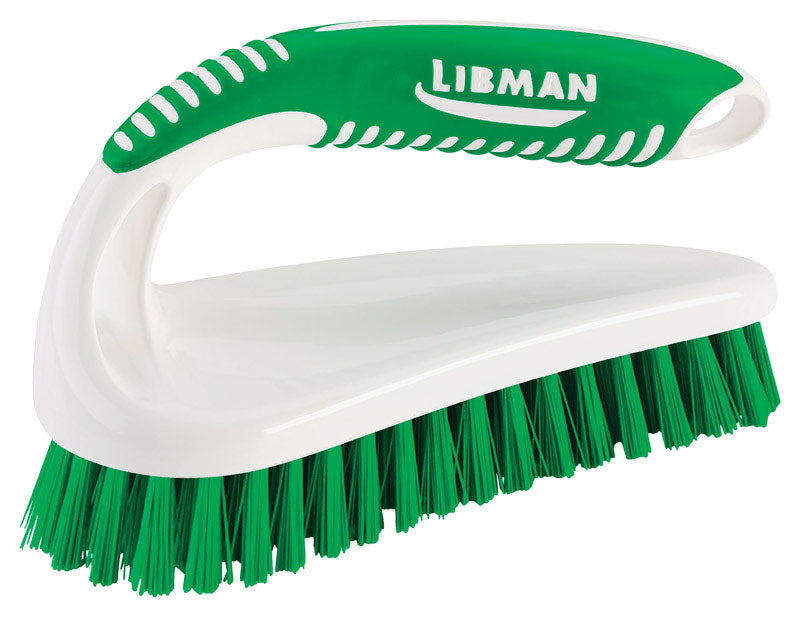 LIBMAN - Libman 2.5 in. W Hard Bristle 7 in. Plastic/Rubber Handle Scrub Brush - Case of 6